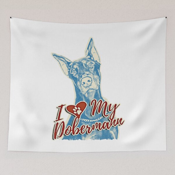 Item preview, I Love my Dobermann designed and sold by csoDesign.