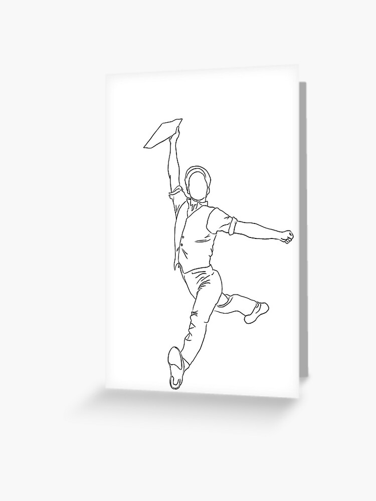 Newsies Jack Kelly Greeting Card By Musically Redbubble