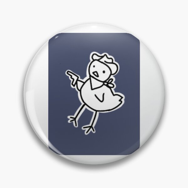 Item preview,  Funny doodle cowboy duck with gun  designed and sold by Puchi Evans.