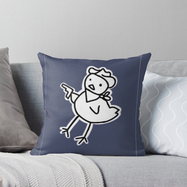 Item preview,  Funny doodle cowboy duck with gun  designed and sold by Puchi Evans.