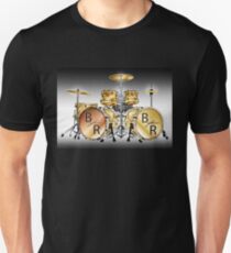 Golden Drums; Buddy Rich Style Unisex T-Shirt