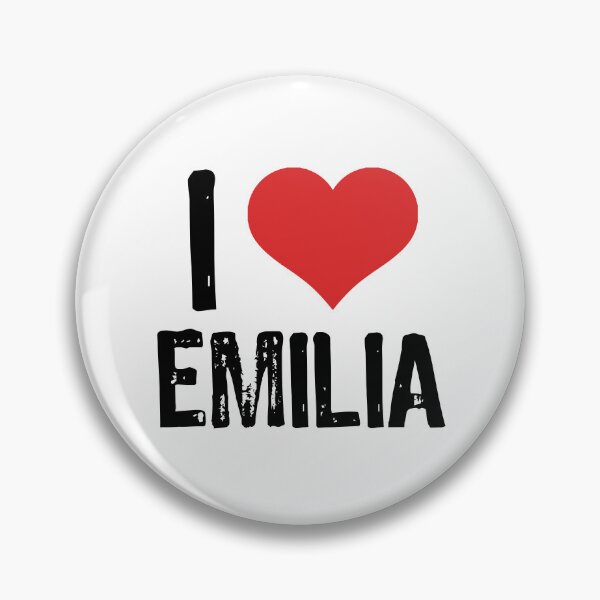 Item preview, I Love Emilia designed and sold by The "I Love Everything" Shop.