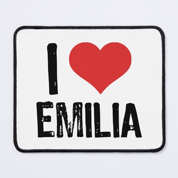 Item preview, I Love Emilia designed and sold by The "I Love Everything" Shop.