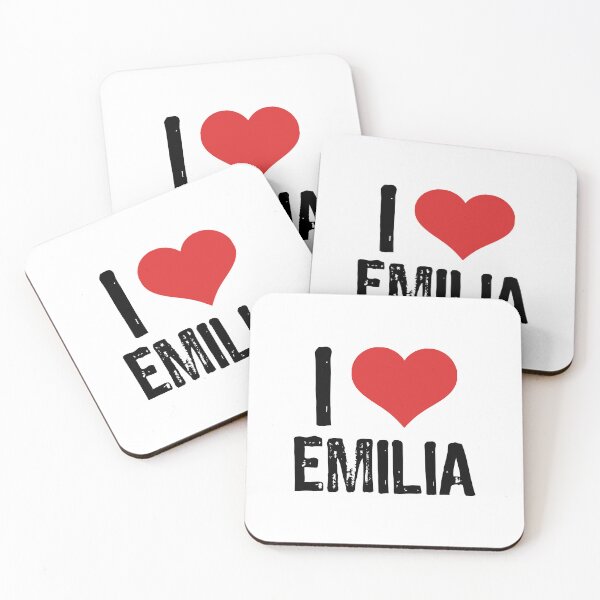 Item preview, I Love Emilia designed and sold by The "I Love Everything" Shop.