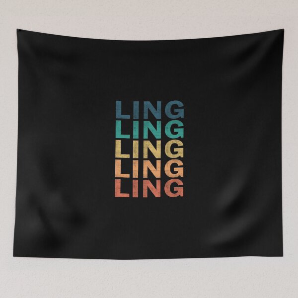 Item preview, Ling Name T Shirt - Ling Vintage Retro Name Gift Item Tee designed and sold by aaronmaxi6.