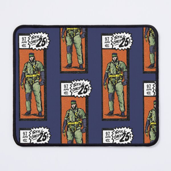 Item preview, Comic book corner box - Snake fan art designed and sold by MarkScicluna.
