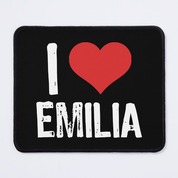 Item preview, I Love Emilia designed and sold by The "I Love Everything" Shop.