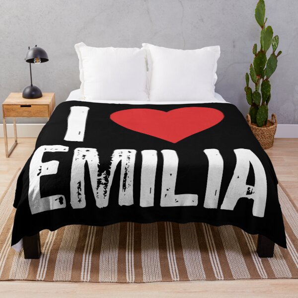 Item preview, I Love Emilia designed and sold by The "I Love Everything" Shop.