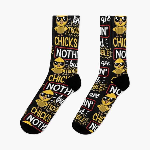 Item preview, Easter Egg Hunt Chicks Are Nothing But Trouble Quotes designed and sold by haselshirt.