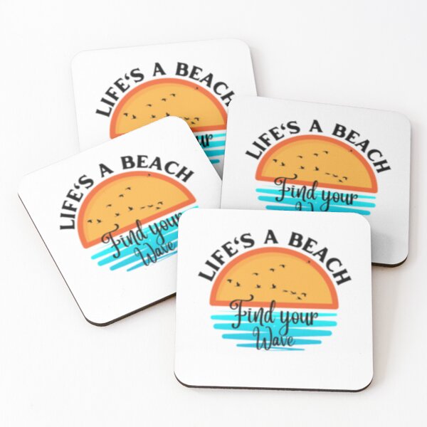 Item preview, Life is a beach , find your wave  designed and sold by PCpallavi.