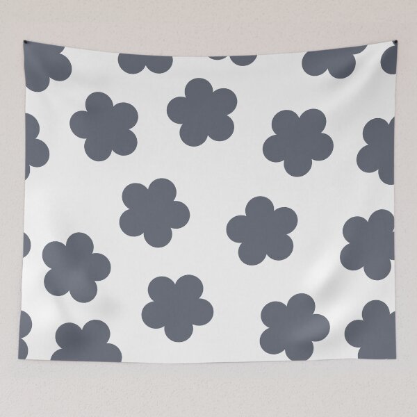 Item preview, Shuttle Grey Flowers | Beautiful Interior Design designed and sold by infinitehue-5.