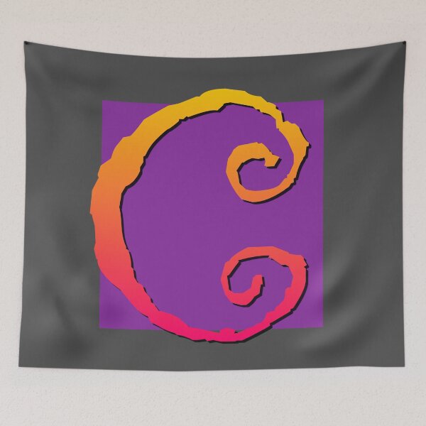 Item preview, Monogram C Typography Art designed and sold by Alondra.