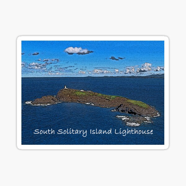 South Solitary Island Lighthouse 2 Sticker