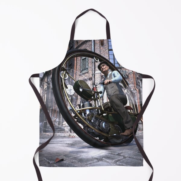 Item preview, Steampunk Kenny On His Monowheel designed and sold by Gypsykiss.