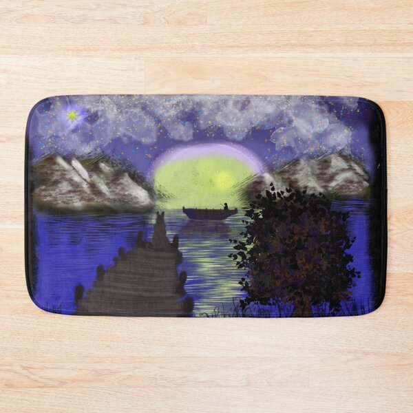 Item preview, fishing trip hand painting wather effect  designed and sold by Crazyideeas.