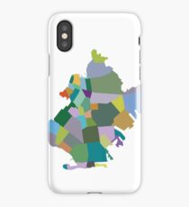 Brooklyn Neighborhood Map iPhone Case