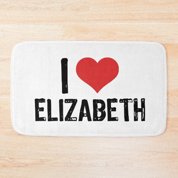 Item preview, I Love Elizabeth designed and sold by The "I Love Everything" Shop.