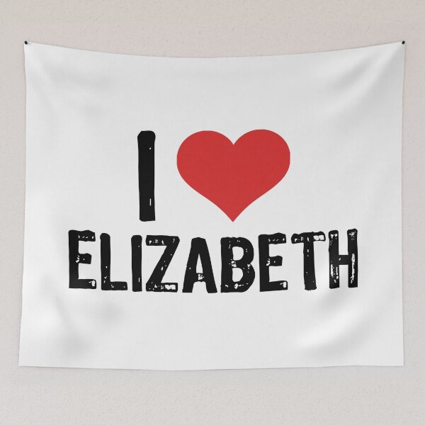 Item preview, I Love Elizabeth designed and sold by The "I Love Everything" Shop.