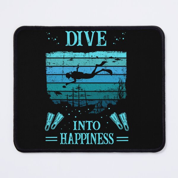 Item preview, Diver - Scuba Diving - Dive Into Happiness designed and sold by Shirt-Designs.