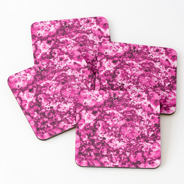 Item preview, shocking funky pink marble water effect design designed and sold by trickydee.