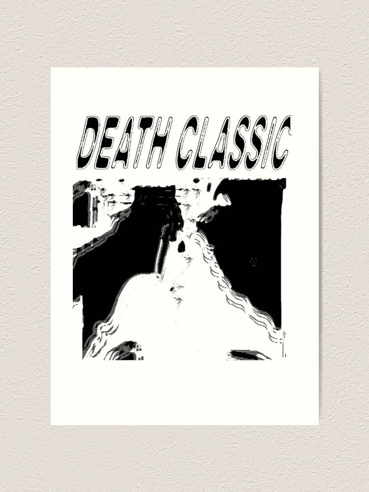 T-shirt vintage Death Grips DEATH CLASSIC NOIR TOUTES TAILLES