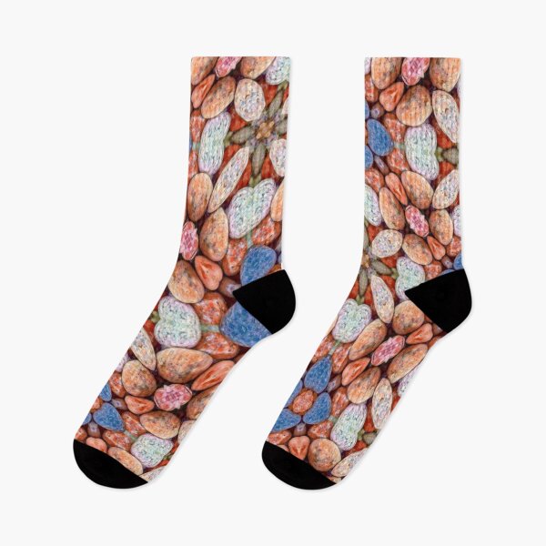 Item preview, Cute pebble flower pattern designed and sold by Patternflower.