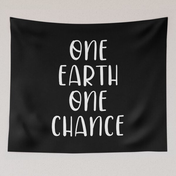 Item preview, One Earth One Chance Outfit Gift Earth Day Climate Change designed and sold by haselshirt.