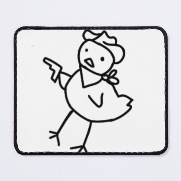Item preview, Funny doodle cowboy duck with gun  designed and sold by Puchi Evans.