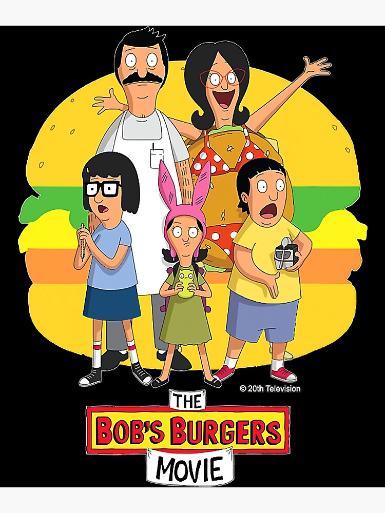 "The Bob’s Burgers Movie Logo" Poster for Sale by stridentheight7