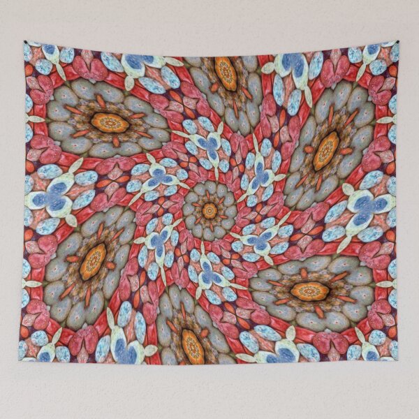 Item preview, Cute pebble flower pattern designed and sold by Patternflower.