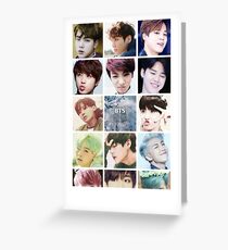BTS Greeting Card