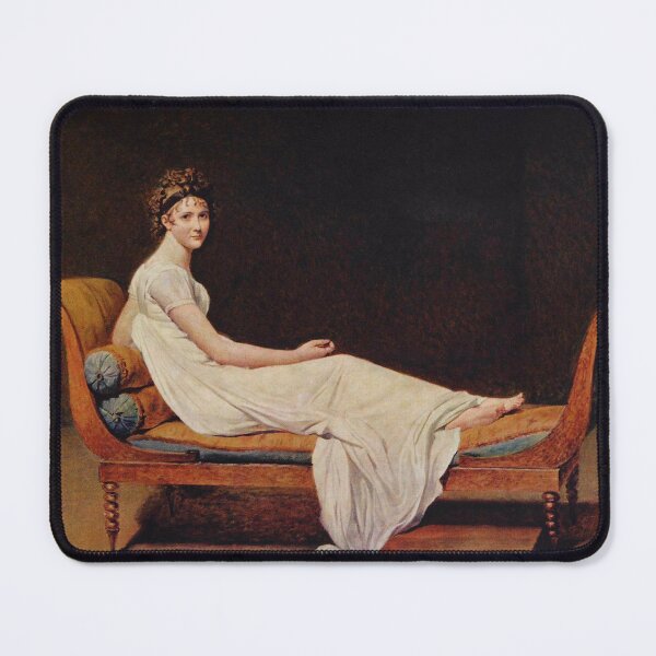 Item preview, Portrait of Madame Recamier by Jacques-Louis David - Vintage Art designed and sold by RickE.