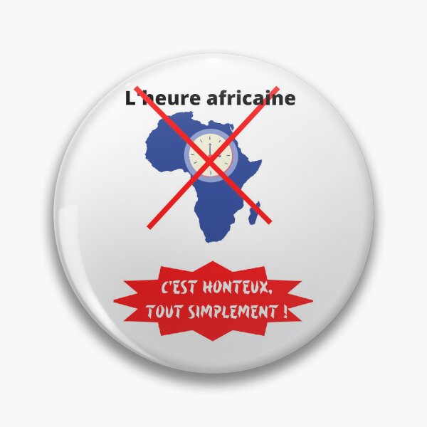 Item preview, AFRICAN TIME IS SHAMEFUL. designed and sold by SUPERSHOPBAMBA.