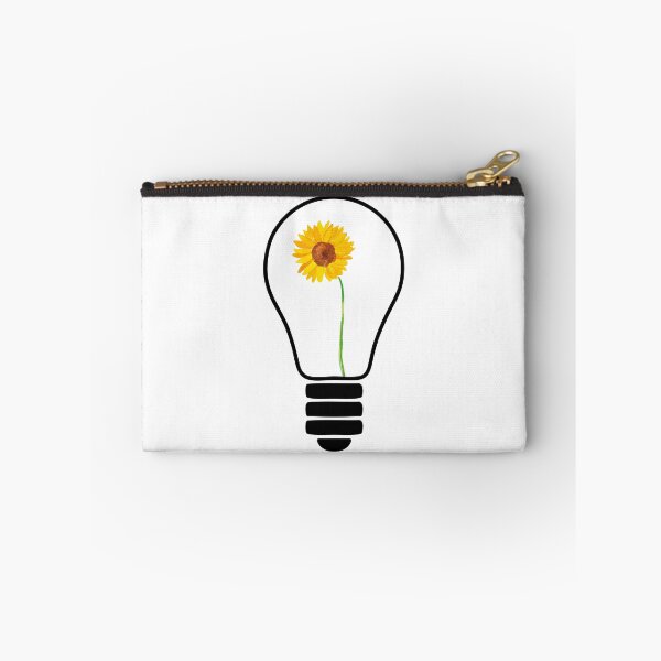 Item preview, Light Bulb With Yellow Flowers designed and sold by EIMgraphic.