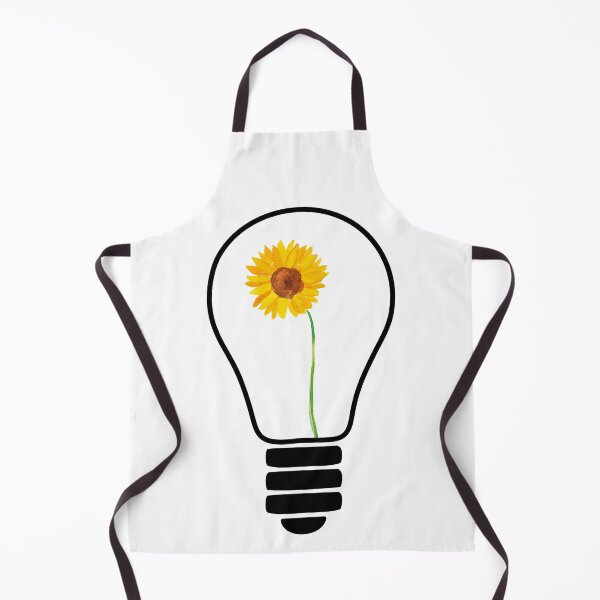 Item preview, Light Bulb With Yellow Flowers designed and sold by EIMgraphic.