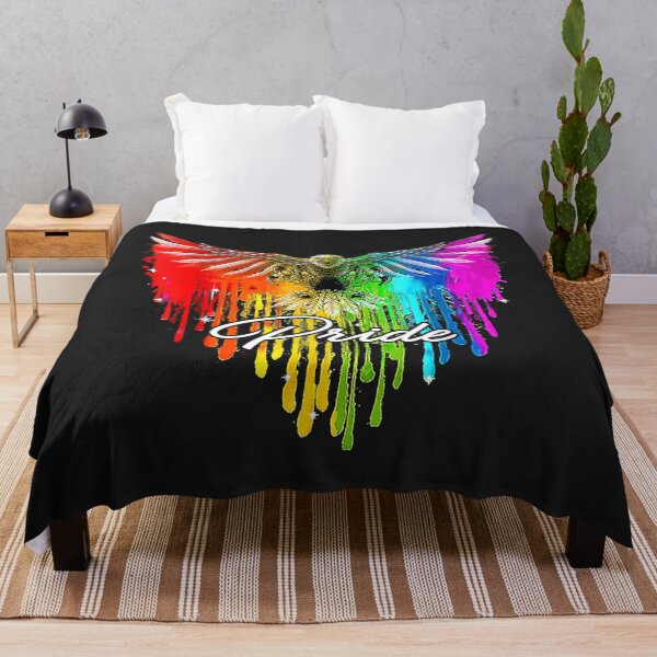 Item preview, Bald Eagle USA LGBT Rainbow Flag Shirt Gay and Lesbian Pride designed and sold by virnmjan.