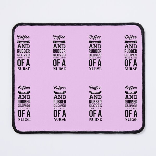 Item preview, Nursing Quotes - Coffee and Scrubs designed and sold by SuperMerchMan.