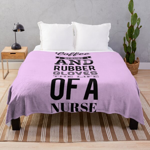 Item preview, Nursing Quotes - Coffee and Scrubs designed and sold by SuperMerchMan.