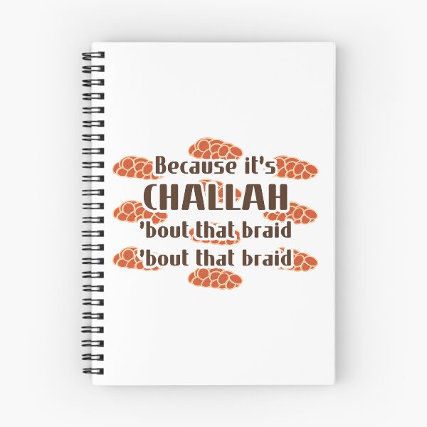 Item preview, It's Challah 'Bout That Braid - Funny Jewish Food Design designed and sold by JoBella-Designs.