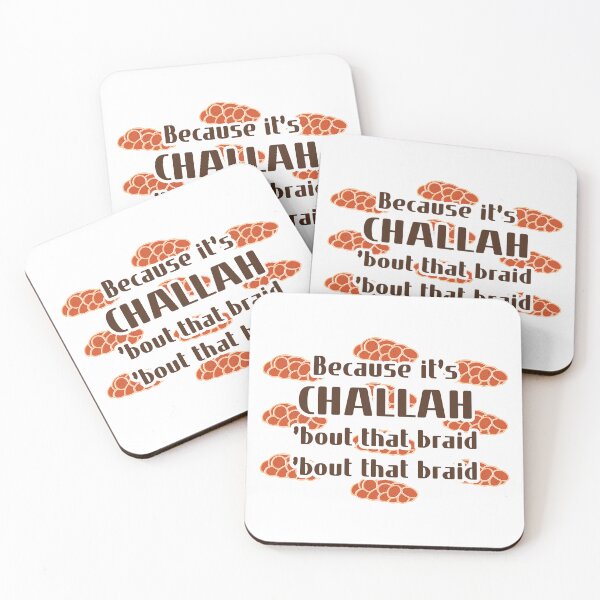 Item preview, It's Challah 'Bout That Braid - Funny Jewish Food Design designed and sold by JoBella-Designs.