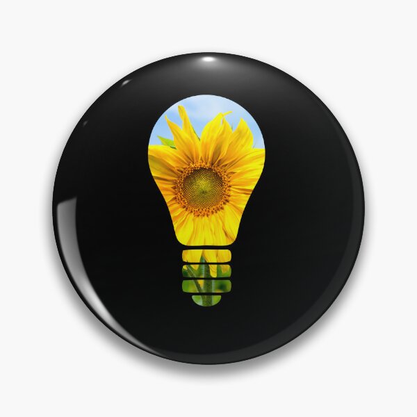 Item preview, Light Bulb With Yellow Flowers designed and sold by EIMgraphic.