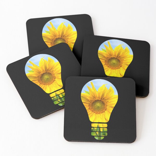 Item preview, Light Bulb With Yellow Flowers designed and sold by EIMgraphic.