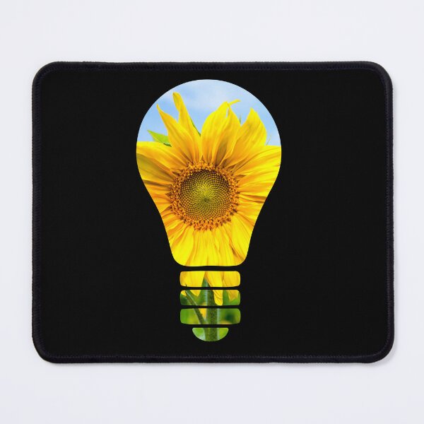Item preview, Light Bulb With Yellow Flowers designed and sold by EIMgraphic.