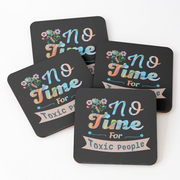 Item preview, No Time For Toxic People designed and sold by adeleqo.