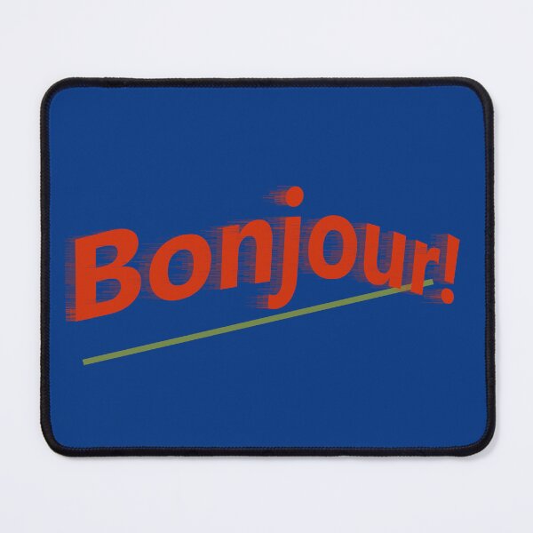 Item preview, Bonjour! (hello in French) designed and sold by lobodelnoir.
