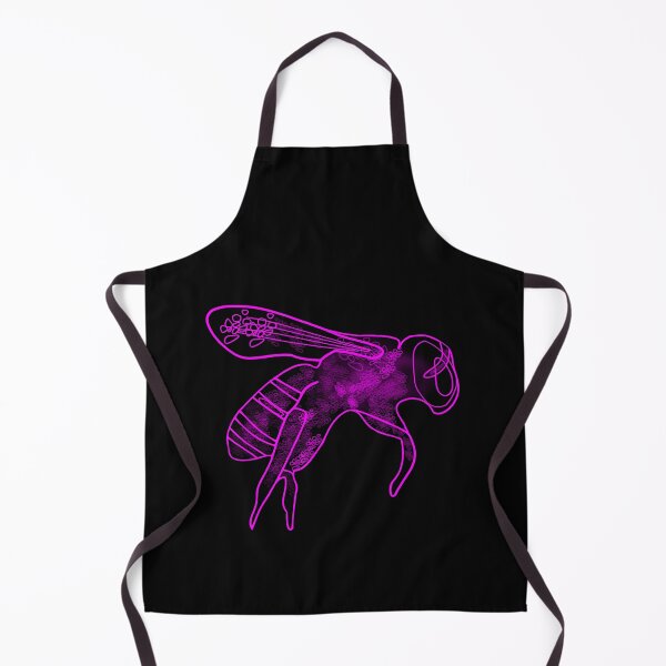 Item preview, Bee Pink Pollinator Insect Artful Illustration designed and sold by artfulnotebook.