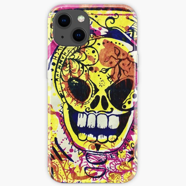 Skull no thank you iPhone Soft Case