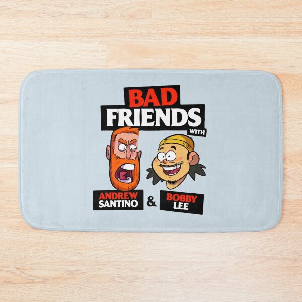 Artikelvorschau, BAD FRIENDS-PODCAST – BOBBY LEE – ANDREW SANTINO entworfen und verkauft von HimalayaHill.