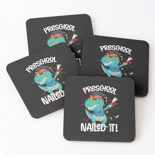 Item preview, Dabbing Preschool Pre-k Dinosaur T Rex Graduation Nailed It designed and sold by virnmjan.