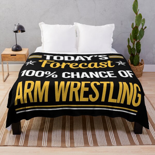Item preview, Funny Today's Forecast Arm Wrestling Armwrestling designed and sold by TroyaBrewer.